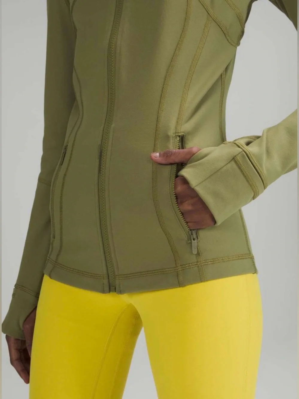 NWOT New Lululemon Define Jacket *Luon Bronze Green